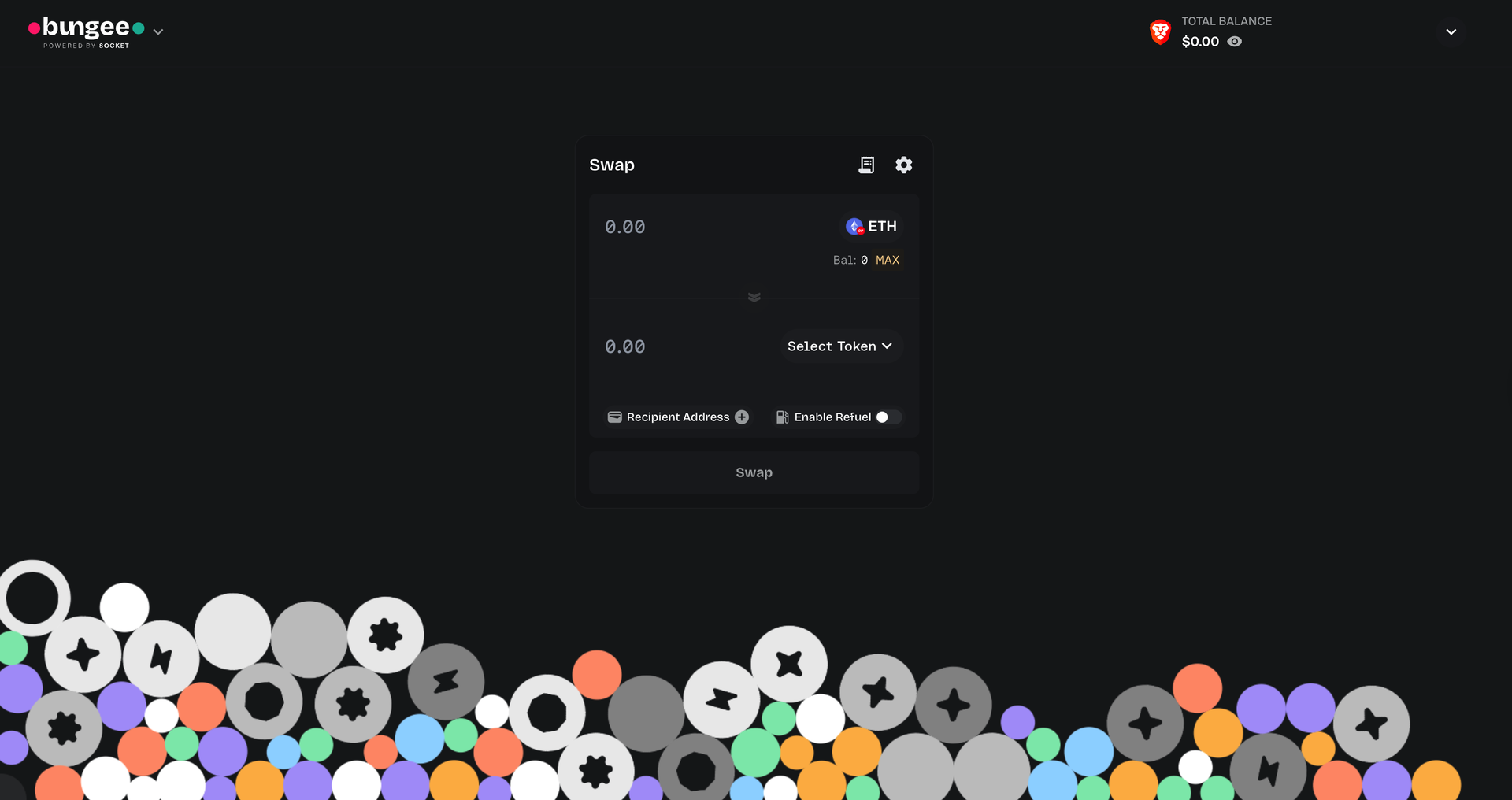 Screenshot 1 of Bungee showing the application interface